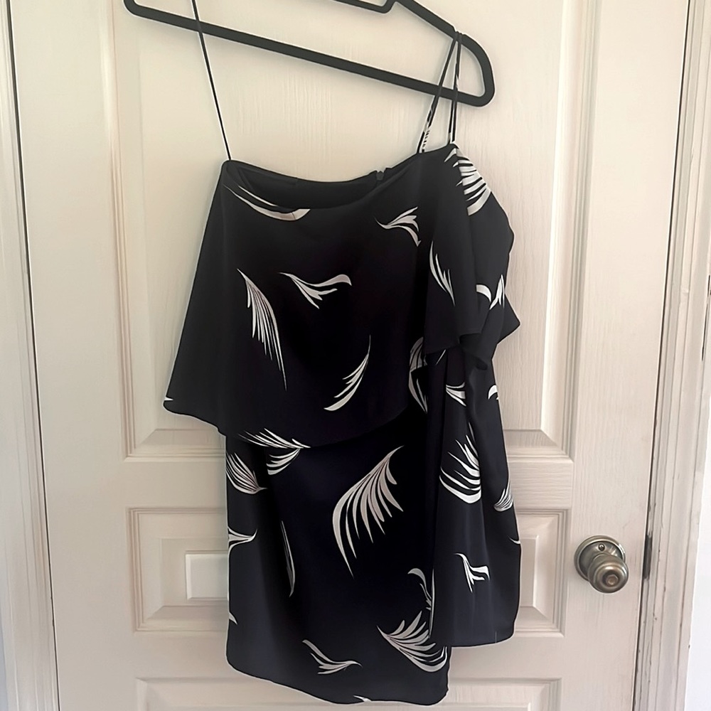C/MEO Collective One Shoulder Dress